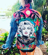#24 MARILYN Hand Painted Jacket