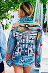 #35 LED ZEPPELIN Hand Painted Jacket