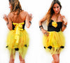Yellow Party Dress