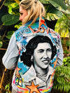 #29 TOVA'S Hand Painted Jacket